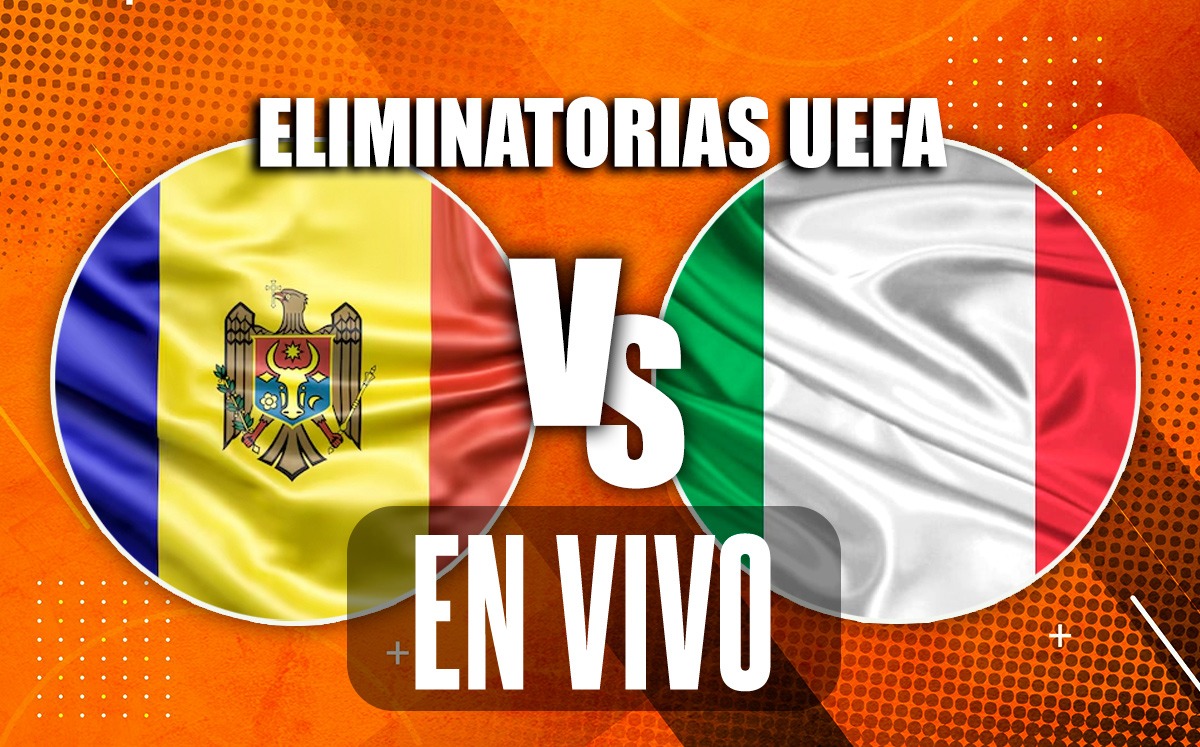 Moldavia vs Italia EN VIVO. Partido HOY de eliminatorias de la UEFA (La Afición)