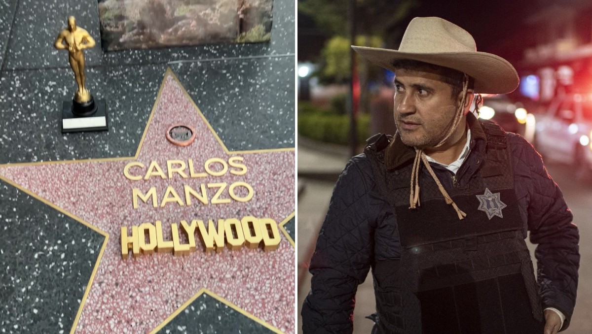 Una mujer puso el nombre de Carlos Manzo en el Paseo de la Fama de Hollywood. | Especial