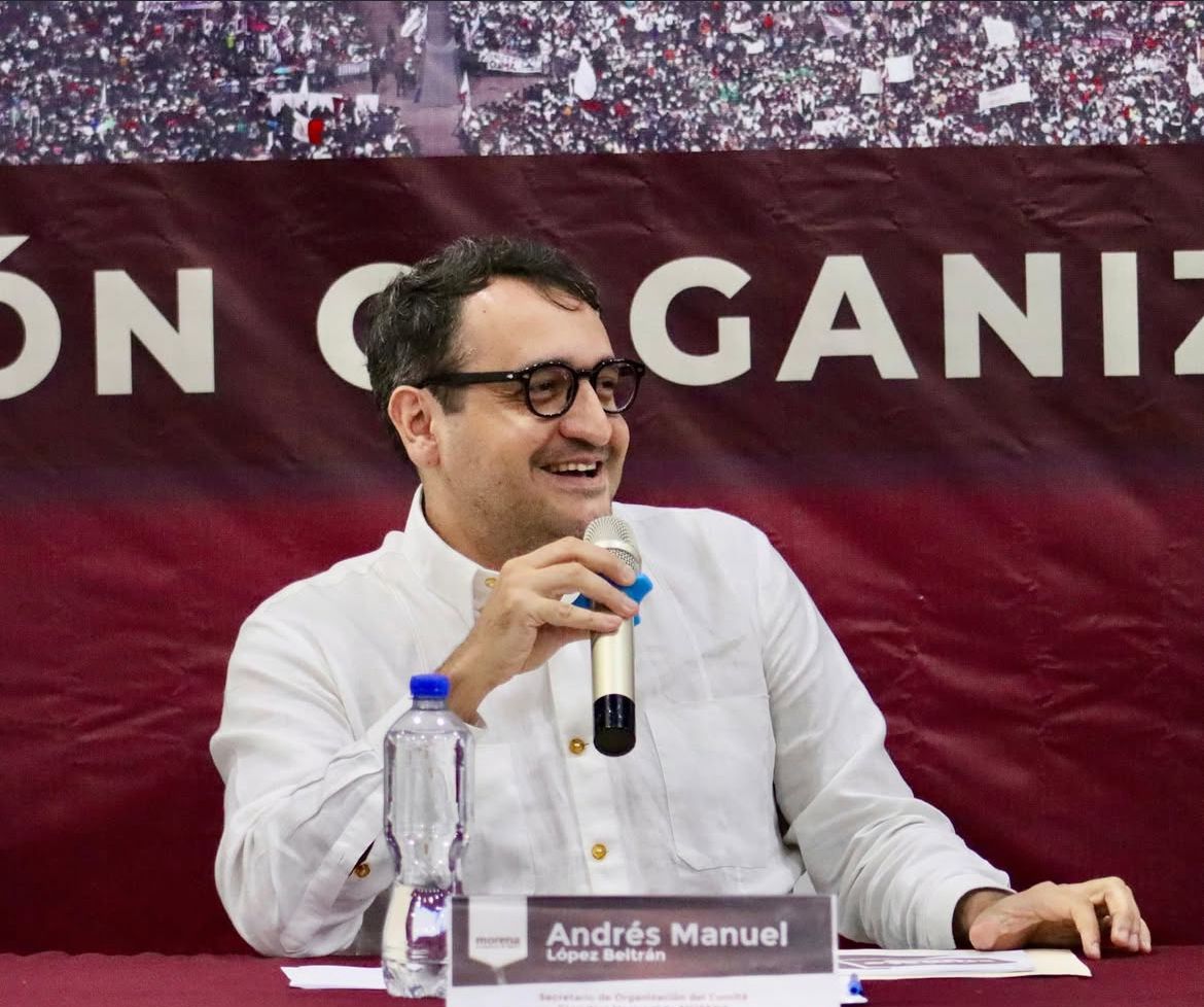 Desde el 5 de noviembre, Andrés Manuel López Beltrán inició nuevamente una gira por el país. | Especial