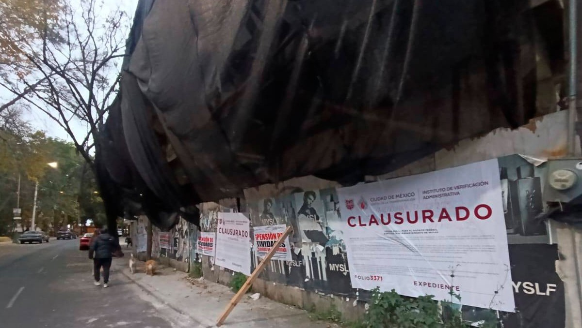 Se realizaron cuatro diligencias para imponer sellos de clausura en cuatro predios de la colonia Campestre Churubusco. | Foto: Especial