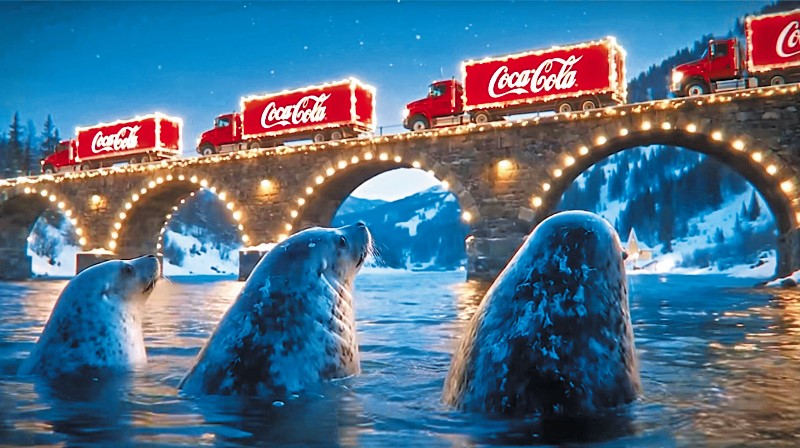 “Se acercan las fiestas” se realizó con inteligencia artificial. ESPECIAL