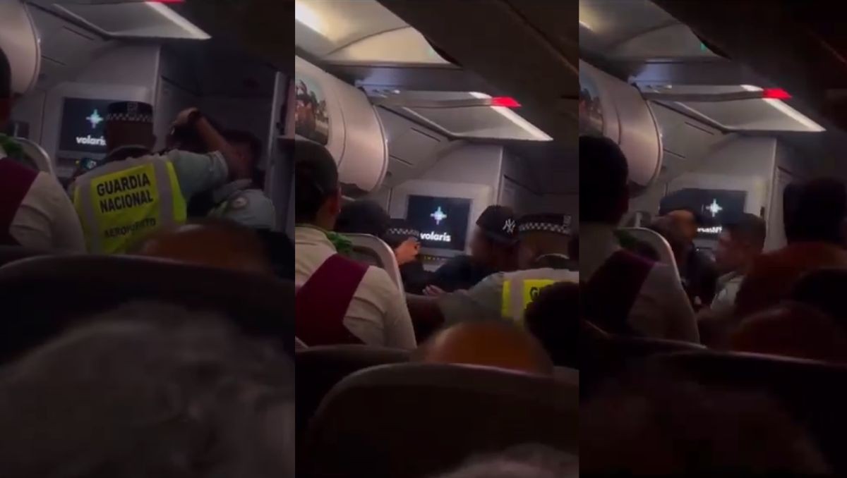 La situación obligó el despliegue de elementos de Guardia Nacional y seguridad privada del Aeropuerto | Especial