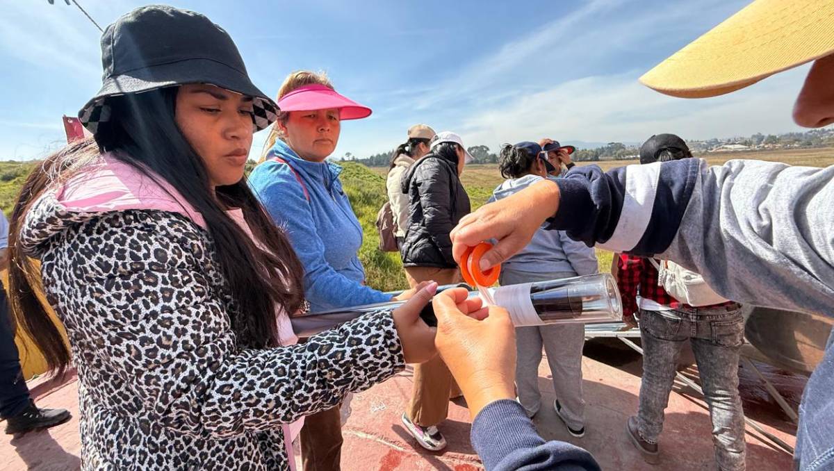 Tuvieron una práctica real en el domicilio de una de ellas. Foto: Mario C. Rodríguez