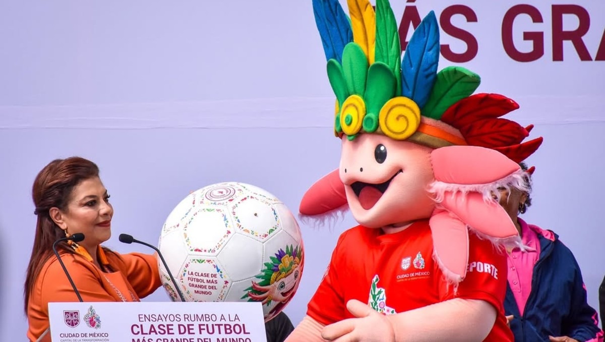 CDMX presenta a su mascota para el Mundial 2026 (Instagram @deporte_cdmx)