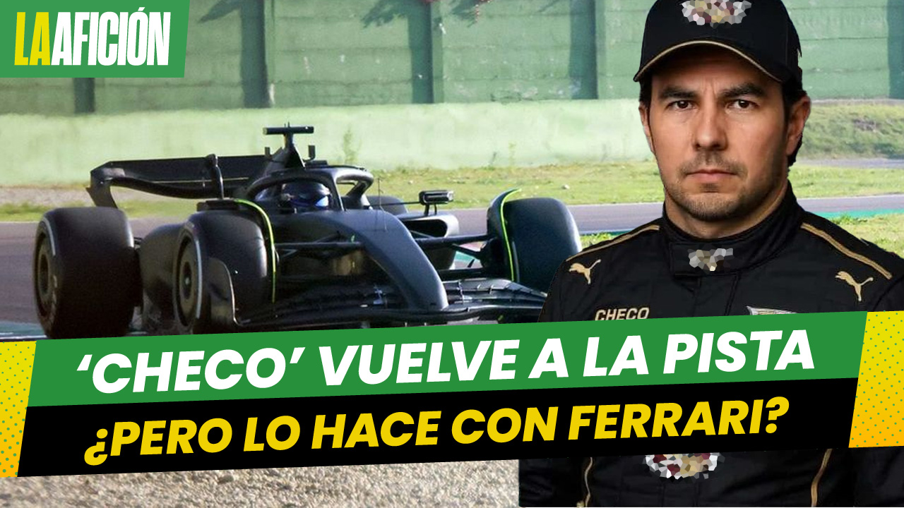 'Checo' Pérez finalmente vuelve al volante y lo hace...¿con un Ferrari?