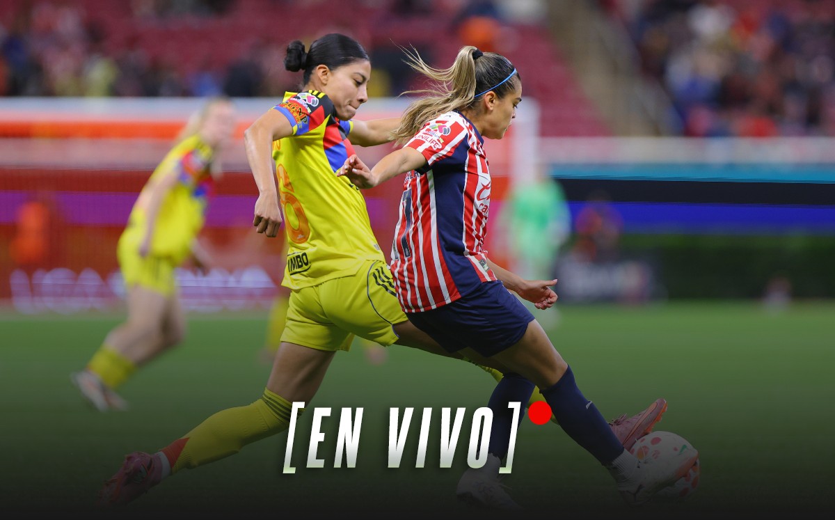Chivas vs. América EN VIVO. Semifinal ida Liga MX Femenil 2025 (Imago7)