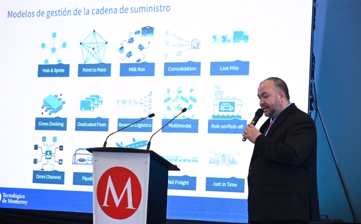 Conferencia  'Triple Hélice: la clave para construir una Logística 5.0 sostenible e inteligente'. l Roberto Amaya