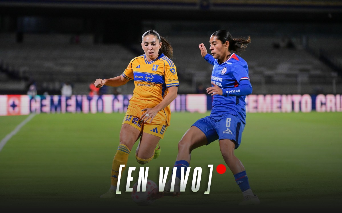 Cruz Azul vs. Tigres EN VIVO. Semifinal ida Liga MX Femenil 2025 (Imago7)