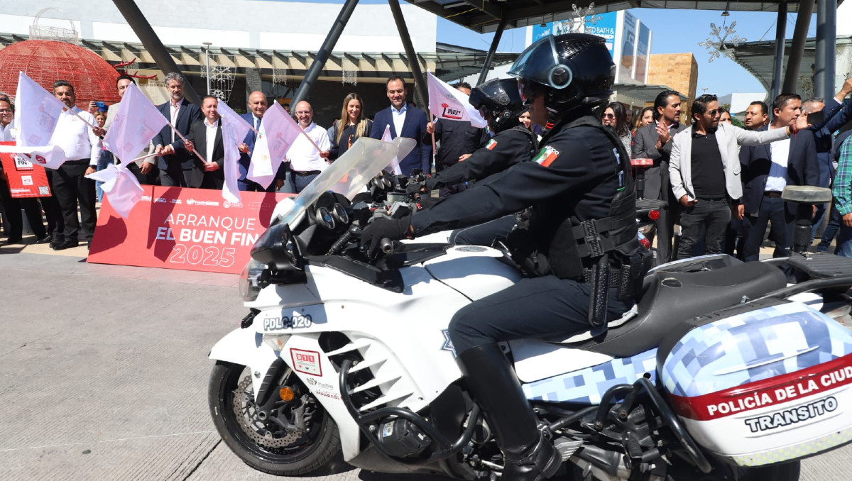 Dan banderazo inaugural de El Buen Fin 2025 en Puebla | Melanie Torres