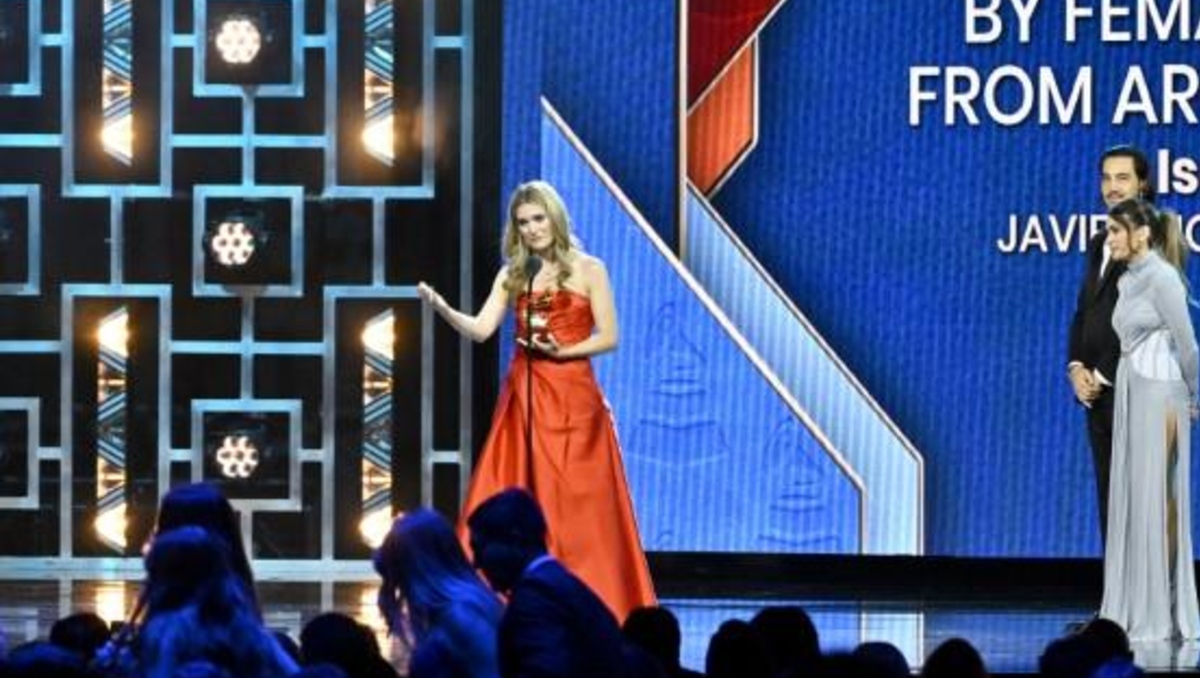 El escenario de los premios | AFP