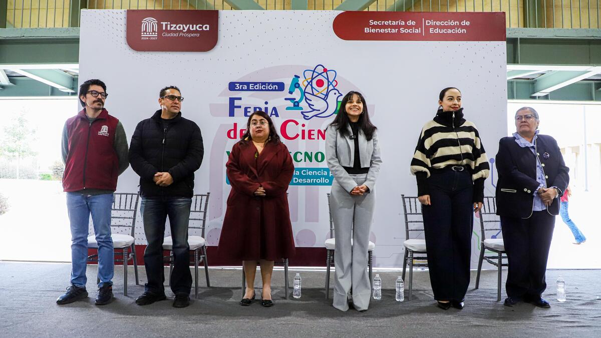 Tercera Feria de la Ciencia y la Tecnología (FCyT) de Tizayuca. (Cortesía)