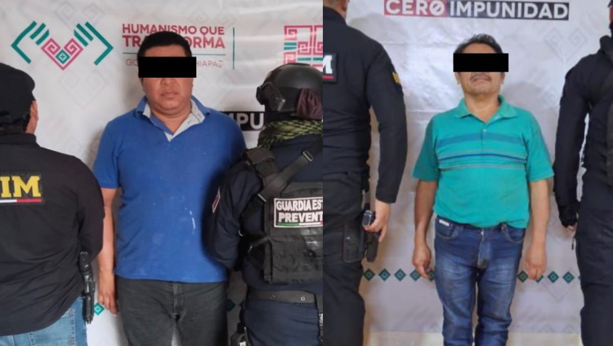 Los hombres fueron puestos a disposición de las autoridades ministeriales. | Especial