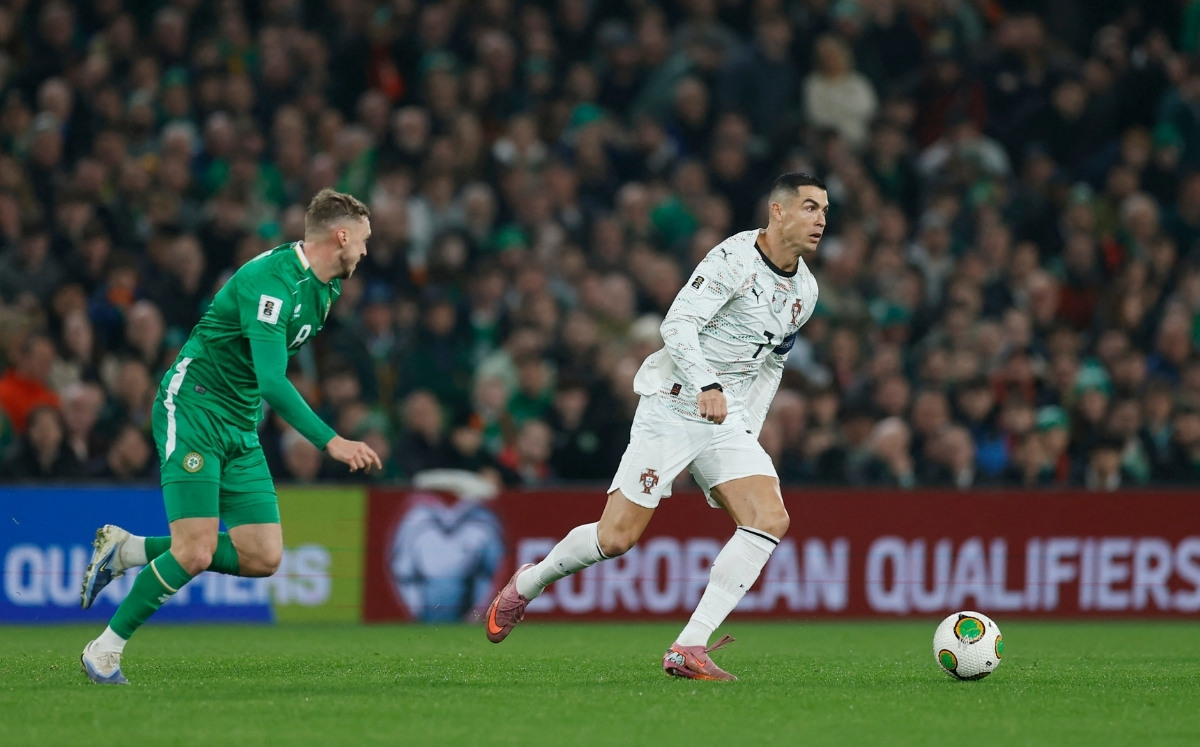 Irlanda vs Portugal, partido de la novena fecha de las eliminatorias UEFA 2025 (Reuters)