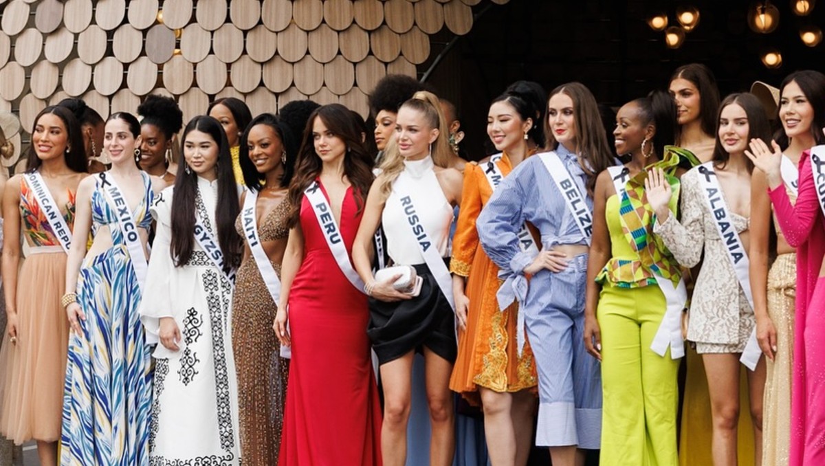 Participantes de Miss Universo 2025 posan juntas. | FOTO: Miss Universo.