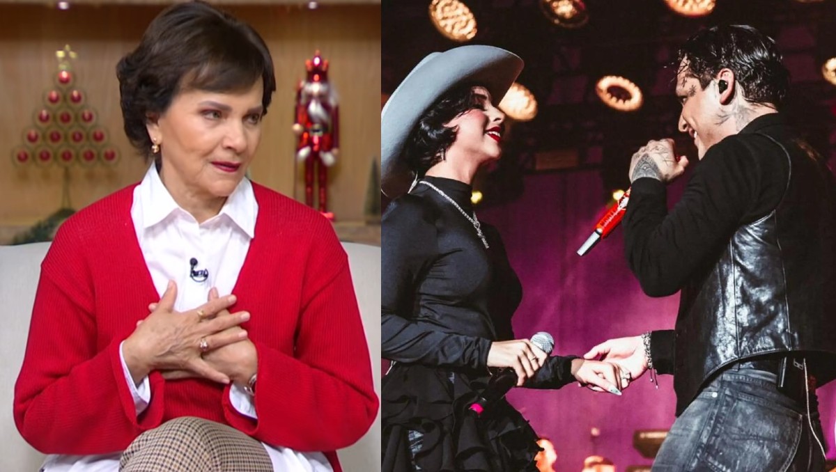 Pati Chapoy habla de la futura boda religiosa de Ángela Aguilar y Christian Nodal. | FOTO: Ventaneando y archivo