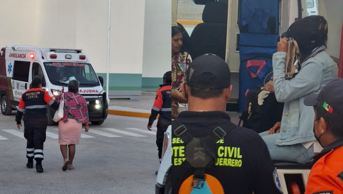 Personal de emergencias acudió al lugar y trasladó a los lesionados para recibir atención médica. | Foto: Especial