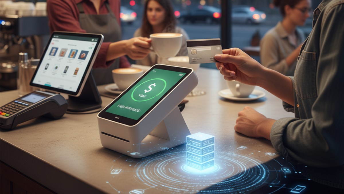 Los procesadores de pago son herramienta escencial para los comercios. Foto: Imagen generada con IA
