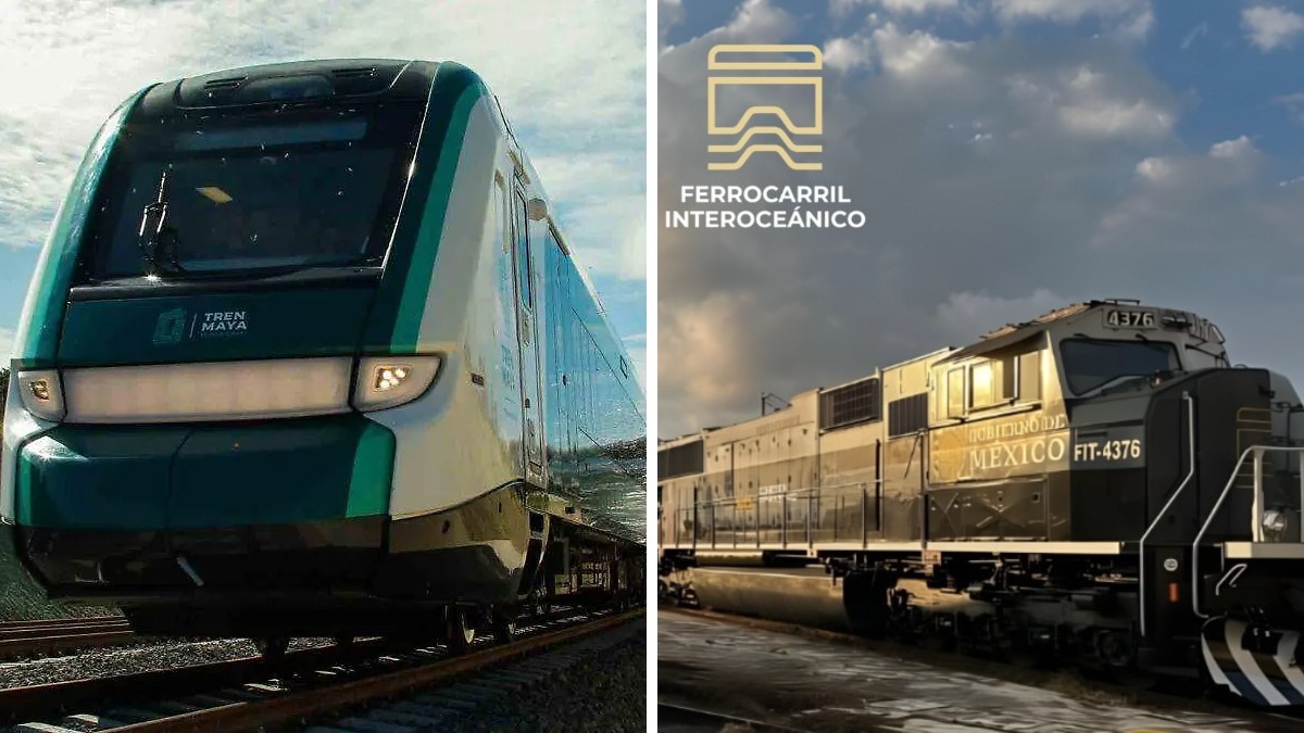 El recorrido contempla dos importantes trenes de México. | Diseño: Margarita Salmorán