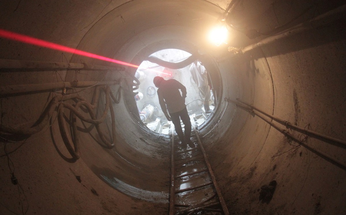 Trabajos en Hidrotúnel. | Yazmín Sánchez