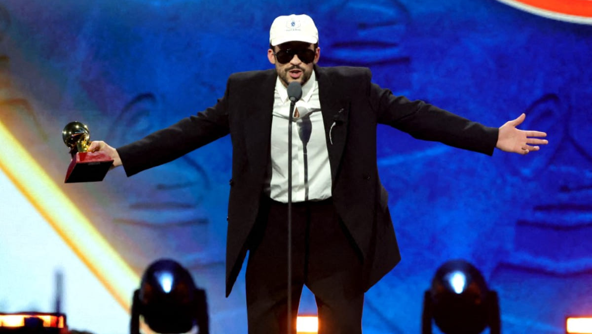 Bad Bunny fue ganador de cinco premios Grammy Latino 2025 | AFP
