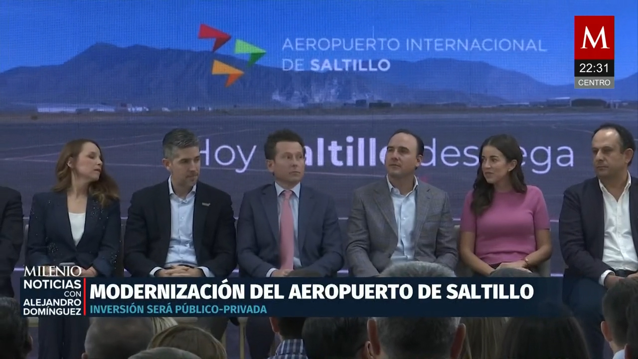 Coahuila pacta modernización del aeropuerto de Saltillo