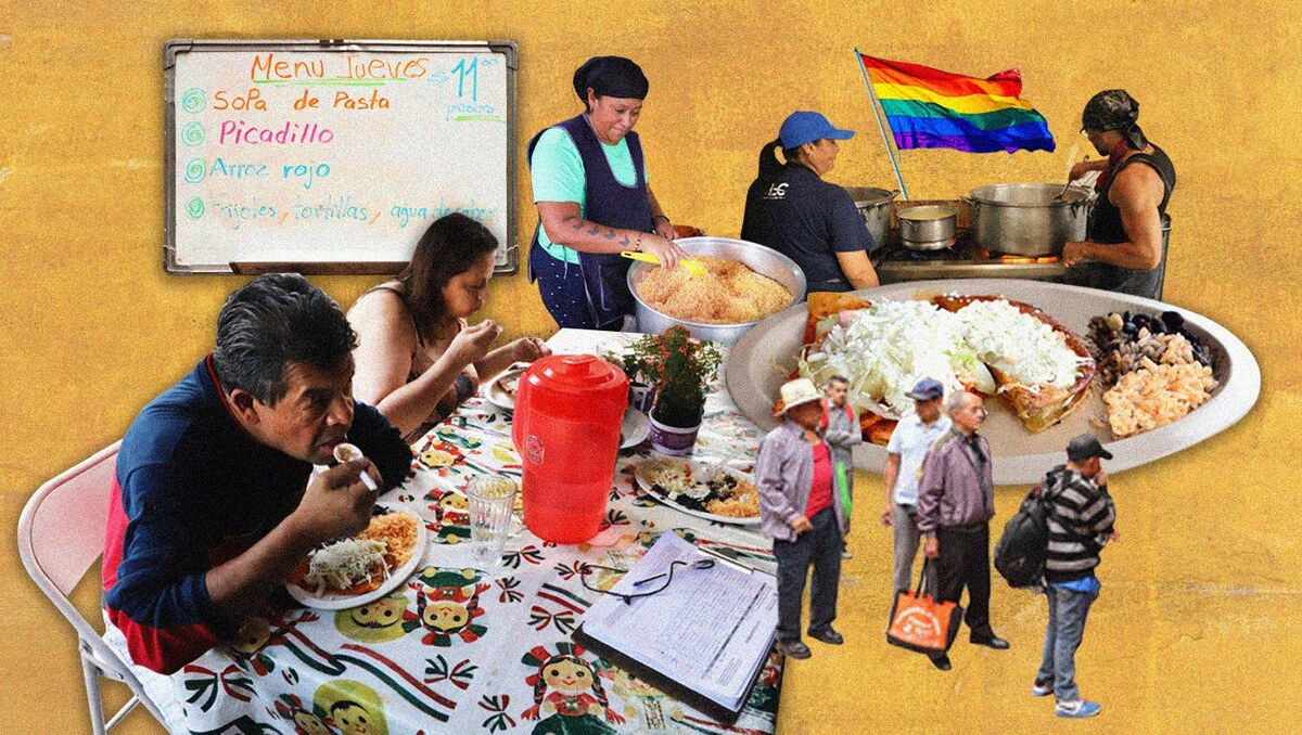 Los comedores comunitarios forman parte de los programas sociales que se han impulsado en la capital mexicana y que se replican en otros estados | Mil