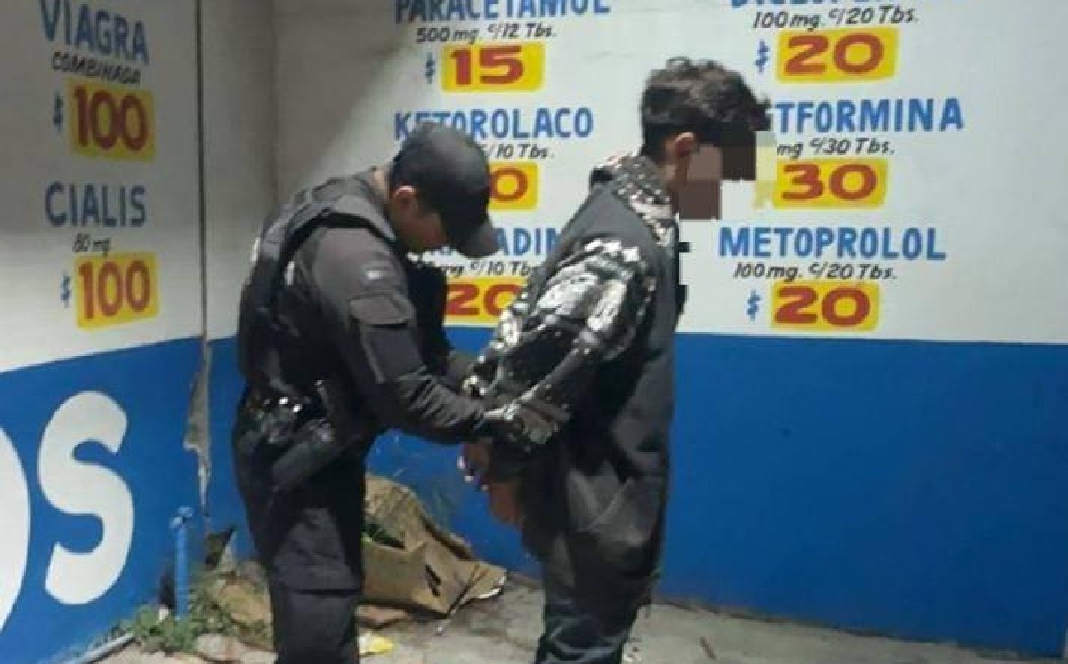 Detienen a responsable de robo con violencia a farmacia en Matamoros