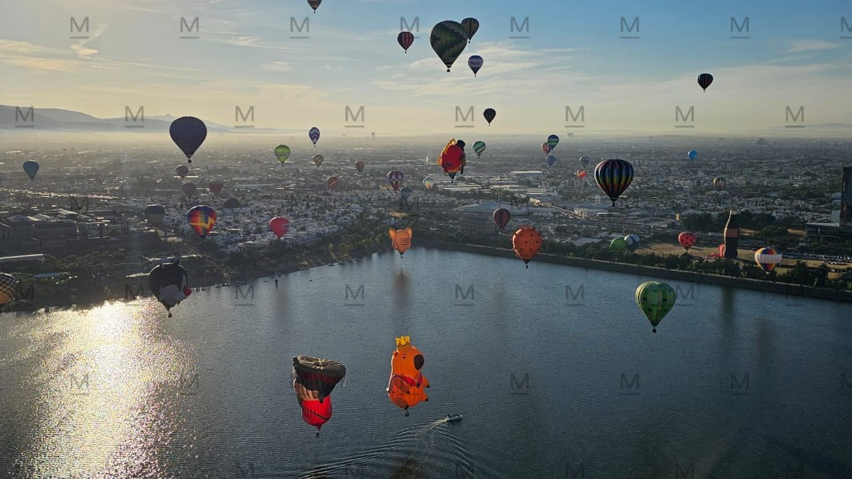 La edición 2025 del FIG reúne más de 200 globos aerostáticos provenientes de 25 países. Foto: Sofía Negrete.