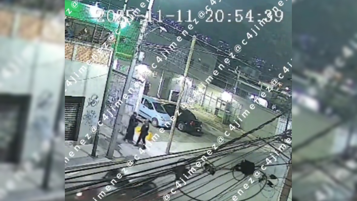 El efectivo Brandon López Solís fue atacado por dos hombres. | Especial