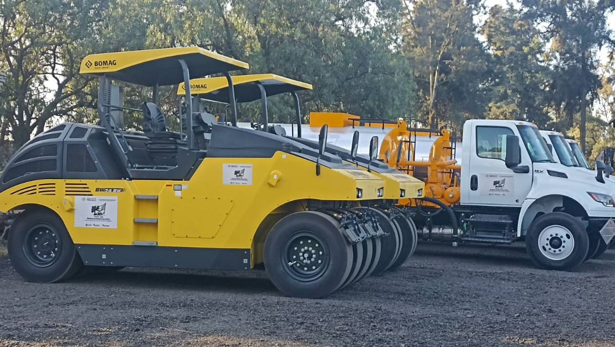 Entregan tres nuevos trenes de pavimentación como parte del Plan Integral de la Zona Oriente. Especial
