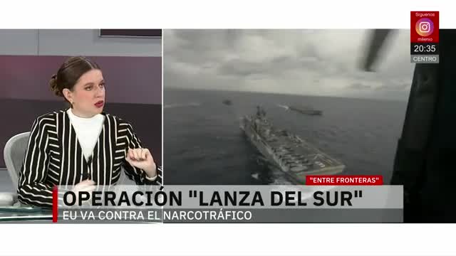 EU va contra el narcotráfico con operación 'Lanza del sur' | Pedro Gamboa, 14 de noviembre de 2025