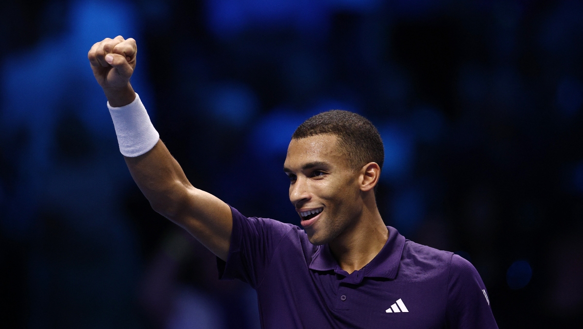 Félix Auger-Aliassime recupera su magia y pone emoción en las ATP Finals (Reuters)