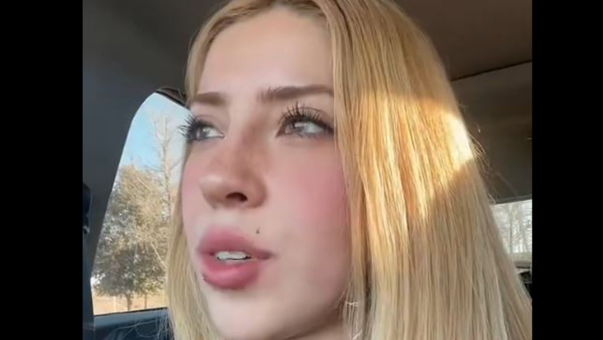 La joven que se volvió viral en redes | Captura