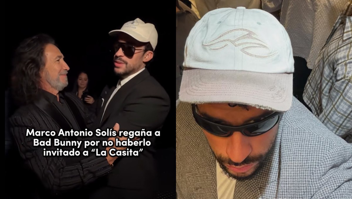 Marco Antonio Solís reclama a Bad Bunny por no invitarlo: momento viral en los Latin Grammy | ESPECIAL