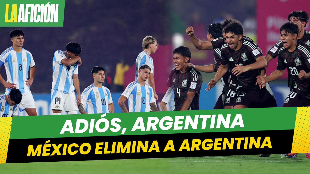 México da la campanada y elimina a Argentina para avanzar a octavos del Mundial Sub 17
