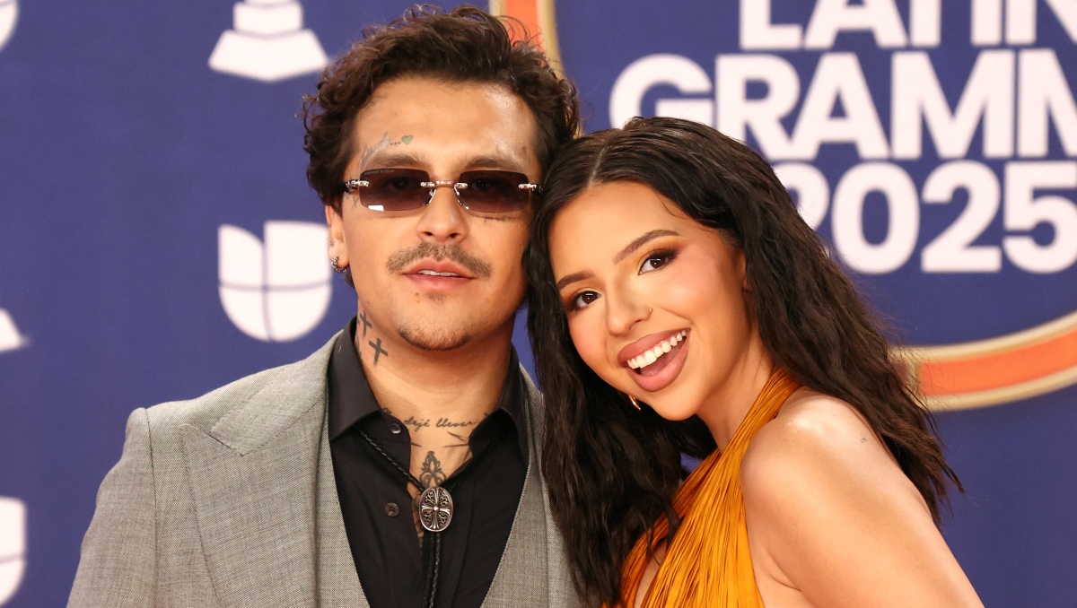 Nodal y Ángela Aguilar en los Latin Grammy | AFP