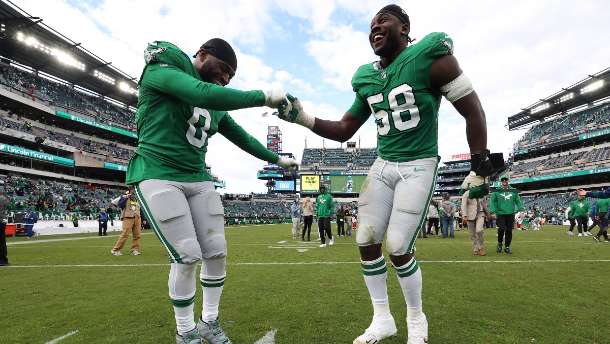 Philadelphia Eagles, uno de los favoritos para ganar en la Semana 11 de la NFL, según la IA (Reuters)