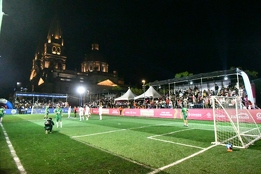 En el corazón de lo que será el Fan Fest en junio del próximo año, la perla tapatía dio el banderazo de salida de las actividades mundialistas