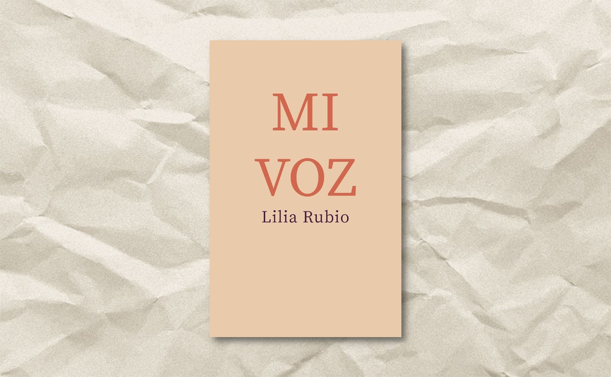 Portada de ‘Mi voz’, de Lilia Rubio. (Endora Ediciones)