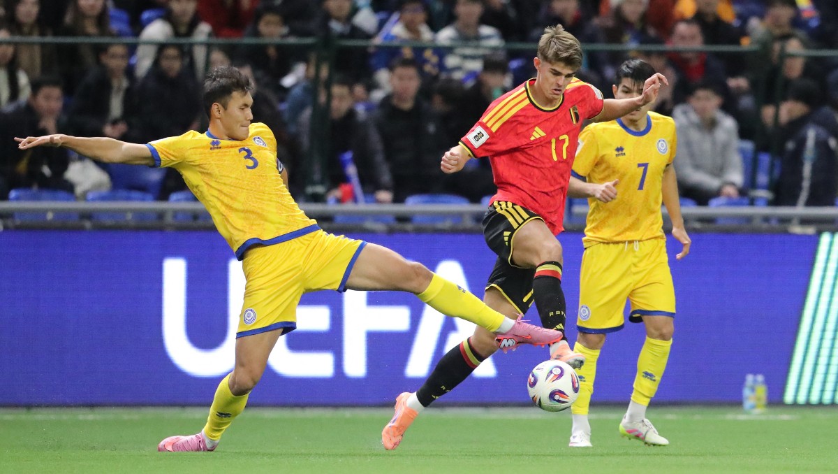 Bélgica empata con Kazajistán en las eliminatorias UEFA al Mundial 2026 (Reuters)