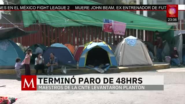 La CNTE levanta su paro nacional, amenazan con volver | Paola Barquet, 14 de noviembre de 2025