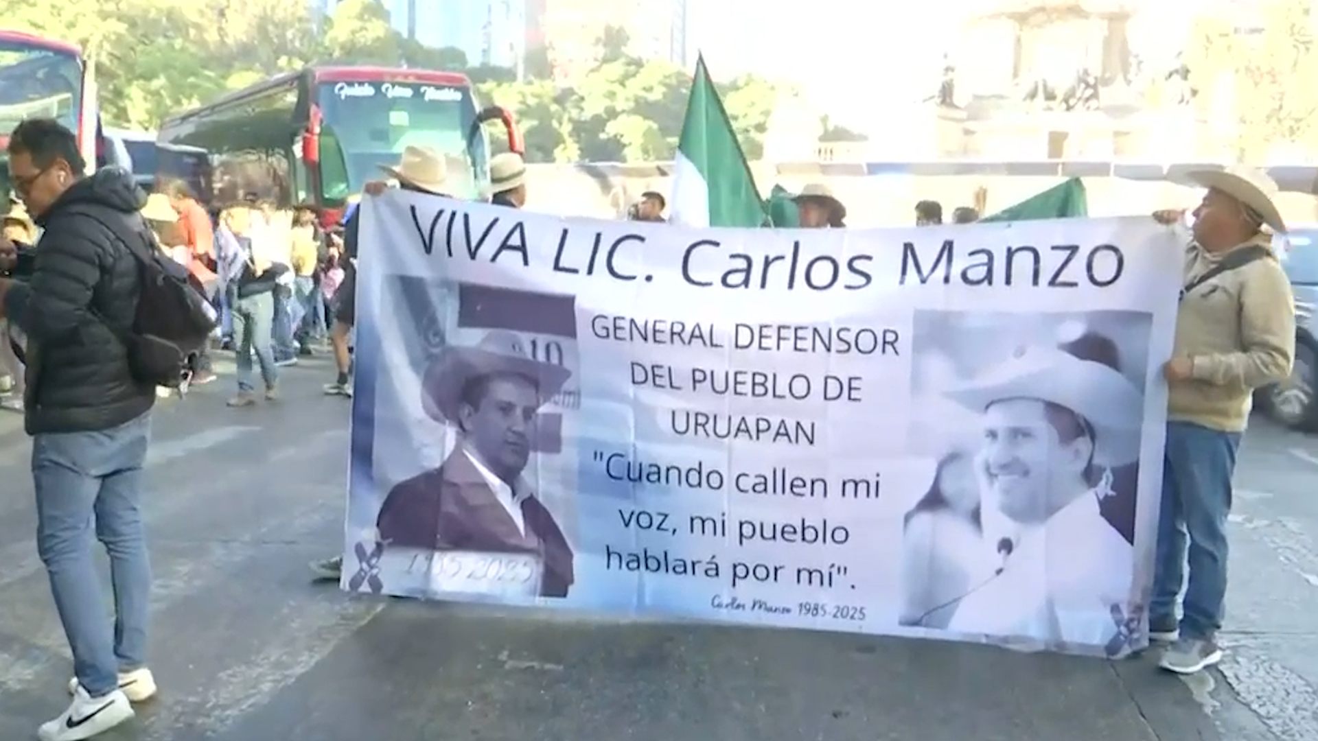 Colectivos y contingentes de la Generación Z comienzan a llegar al Zócalo