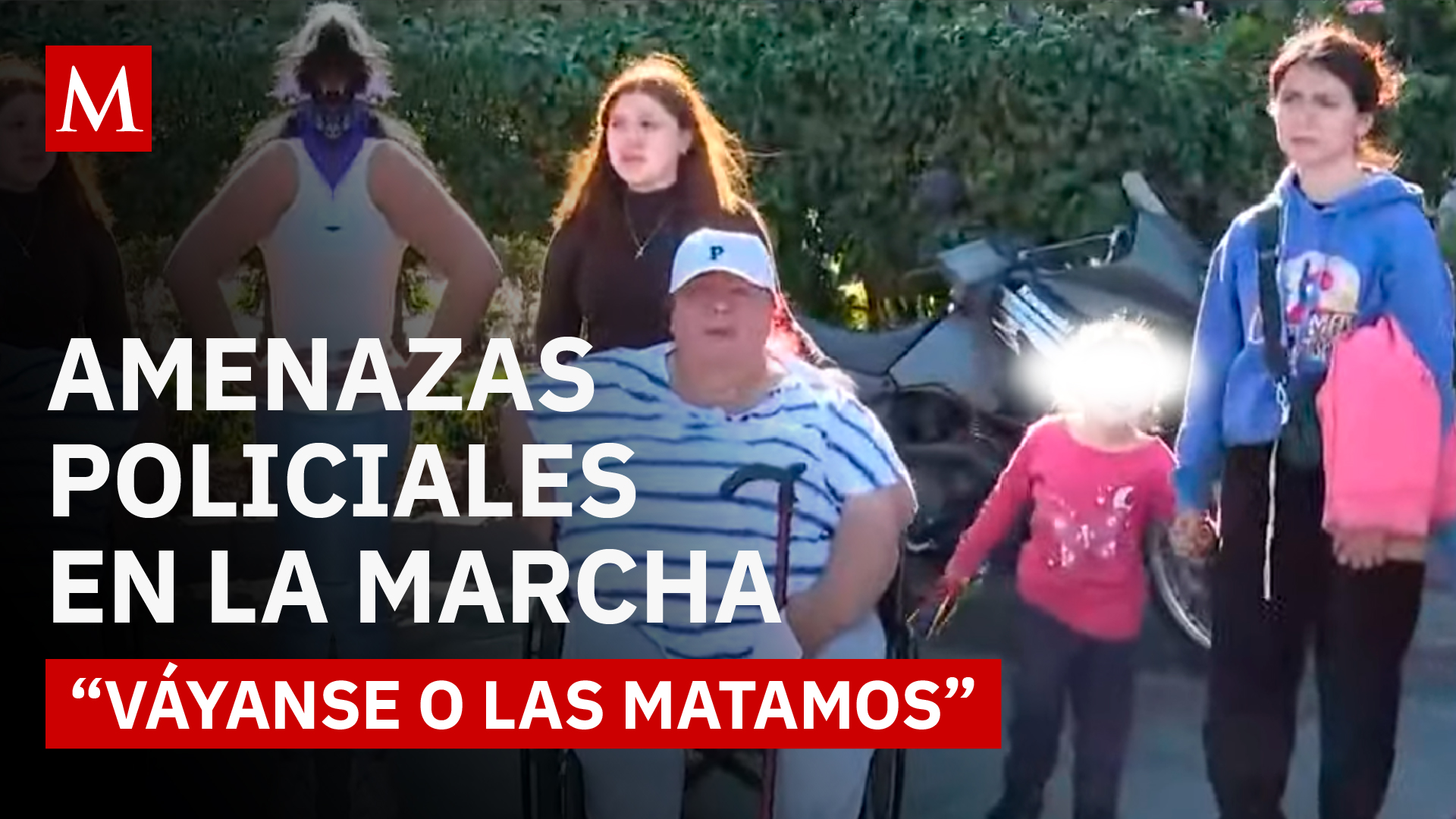 Familia acusa agresiones y amenazas policiales en marcha de la Generación Z
