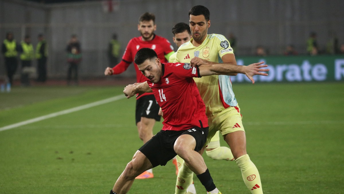 Georgia vs España EN VIVO. Sigue el partido de eliminatorias mundialistas de UEFA (Reuters)