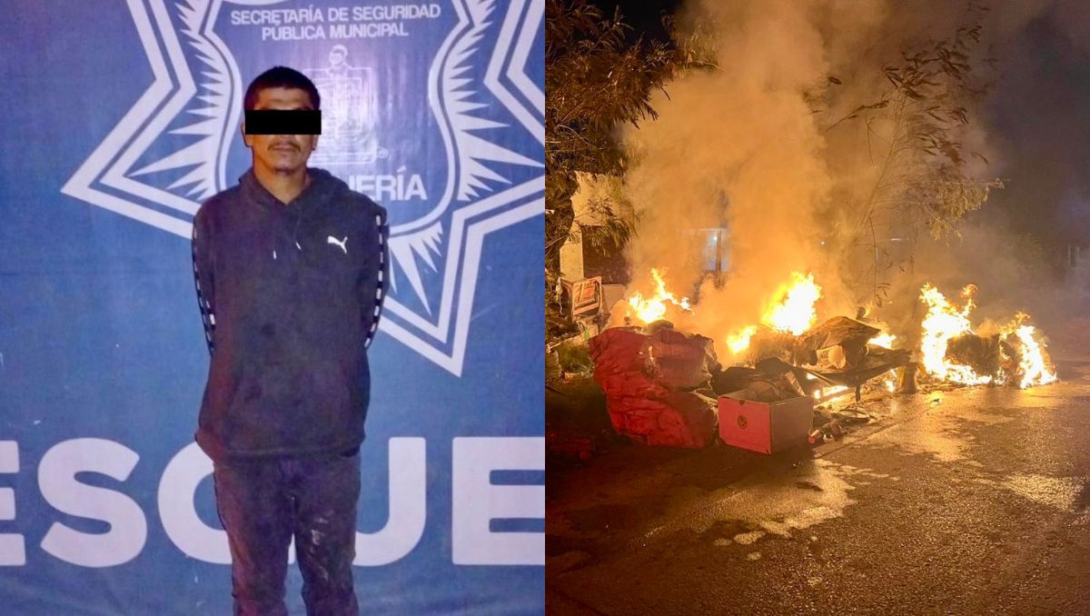 El hombre detenido fue puesto a disposición del Ministerio Público. | Especial