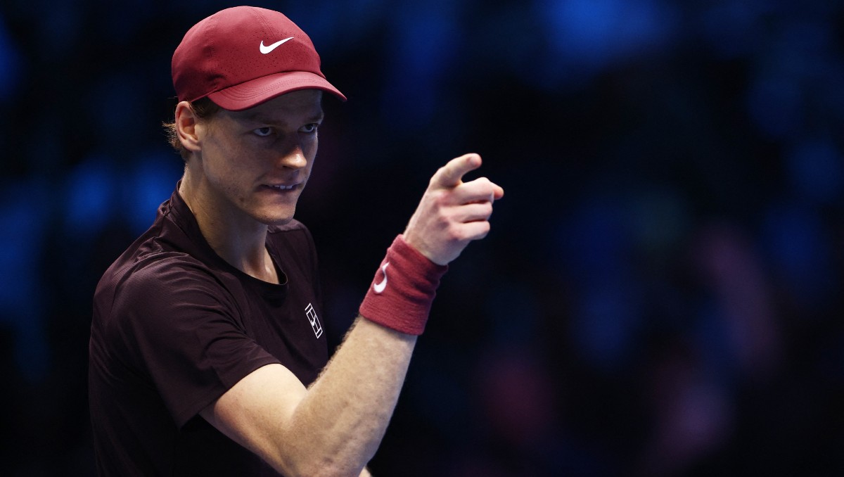 Jannik Sinner se perfila a retener su título del ATP Finals (Reuters)