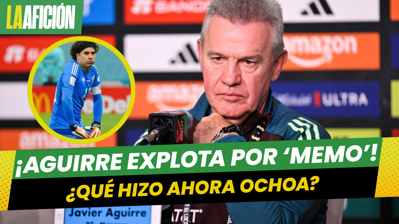 Javier Aguirre hace un 'desaire' a Guillermo Ochoa: "Grabar comerciales no lo llevará al Mundial"-