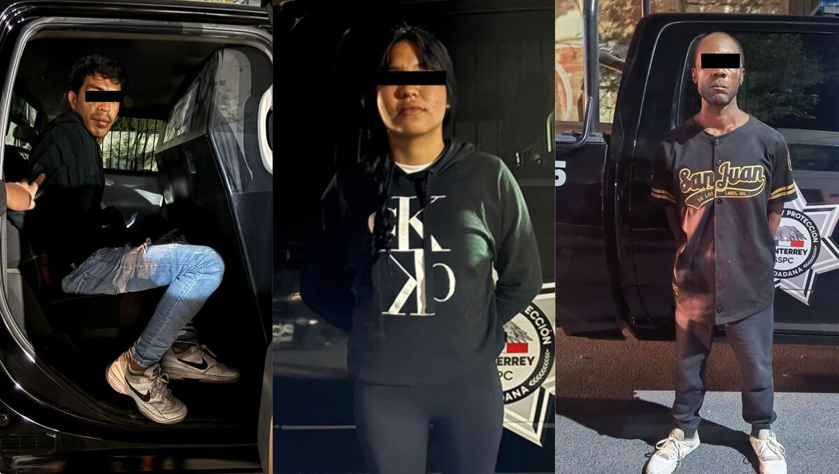 Las persona fueron detenidos en el primer cuadro de la ciudad. | Especial.