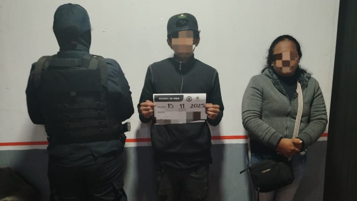 El menor fue devuelto a su madre durante la madrugada de este sábado (Foto: Cortesía)