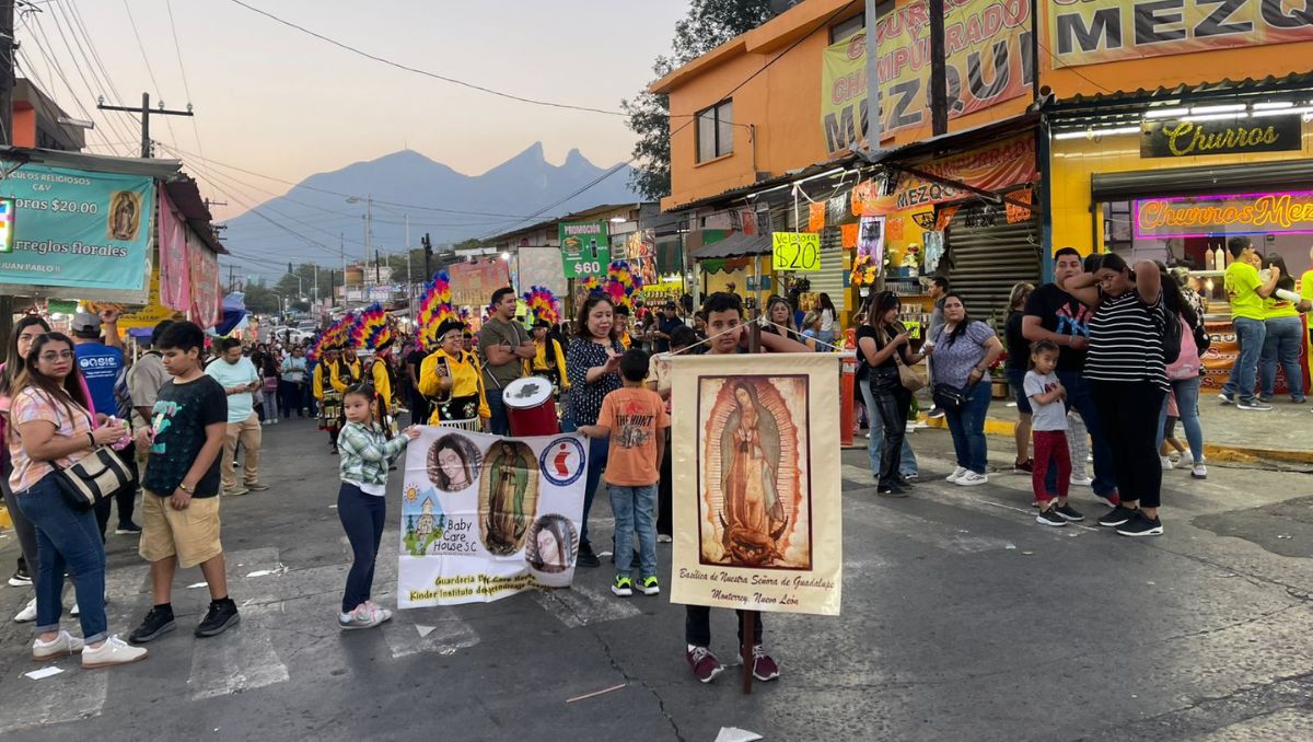 Las peregrinaciones concluirán el próximo 12 de diciembre, día que se celebra a la Virgen de Guadalupe. | Gabriela Garza